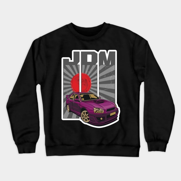 'JDM Drift Road' Cool Japanese Racing Crewneck Sweatshirt by ourwackyhome